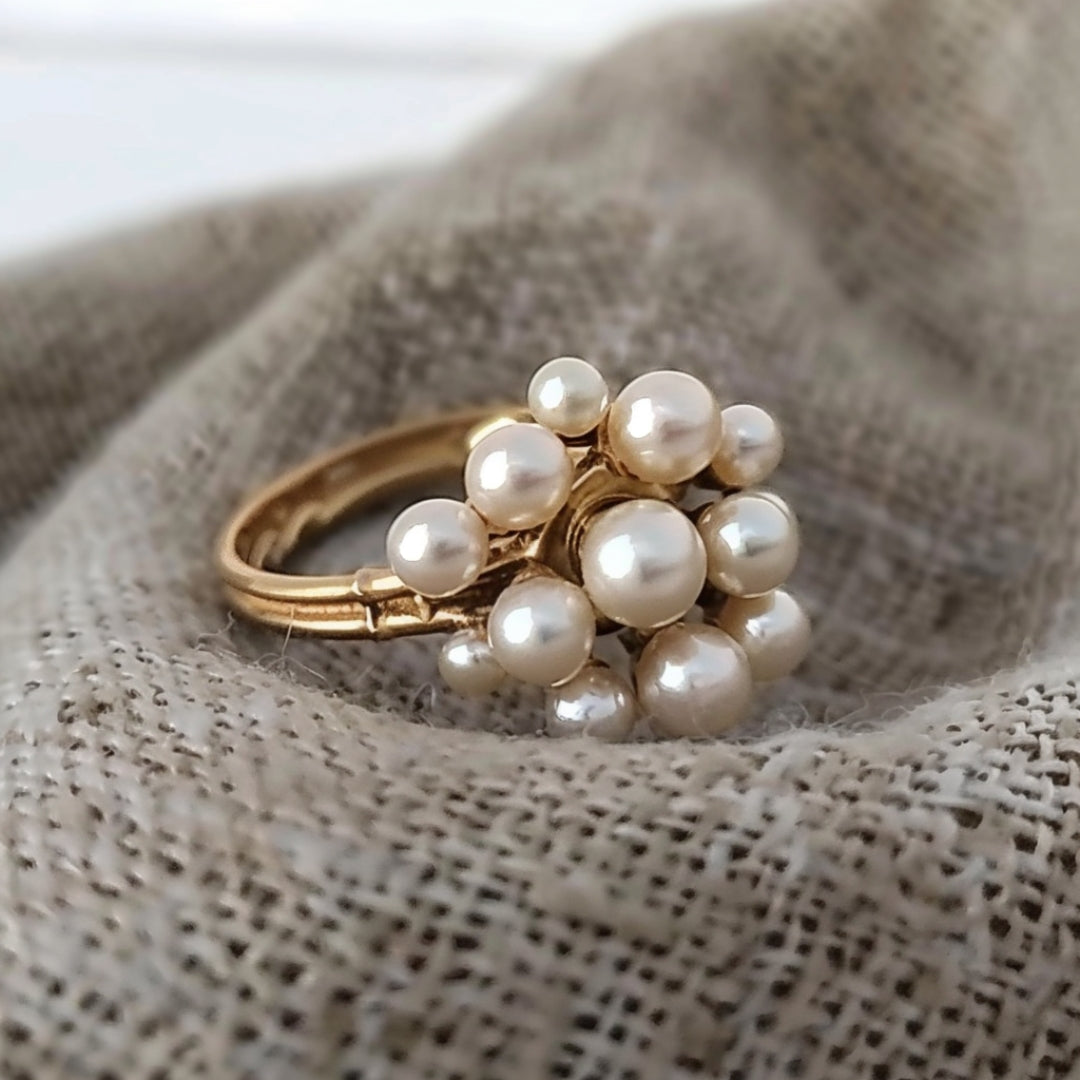 Pearl Gold Ring