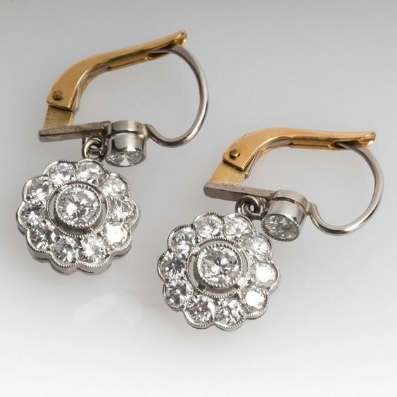 Vintage Crystal Earrings