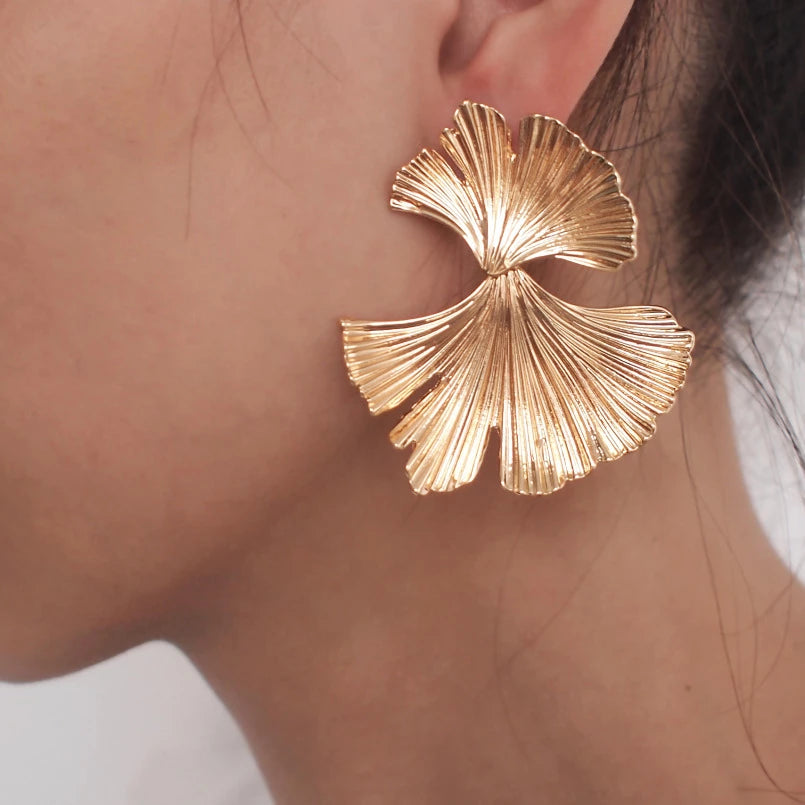 Bohemian Gold Geometric Earrings