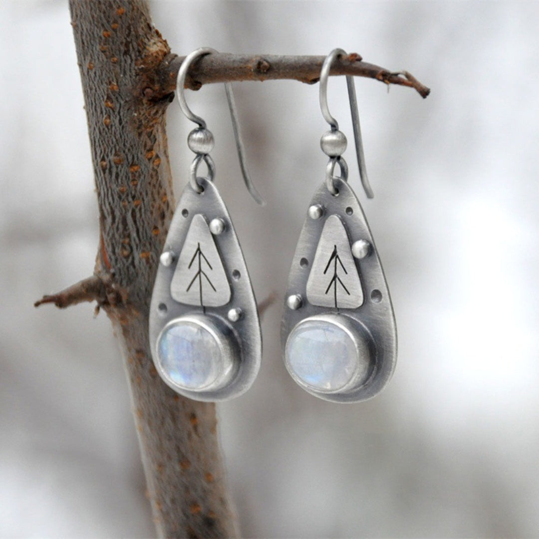 Moonstone Boho Earrings