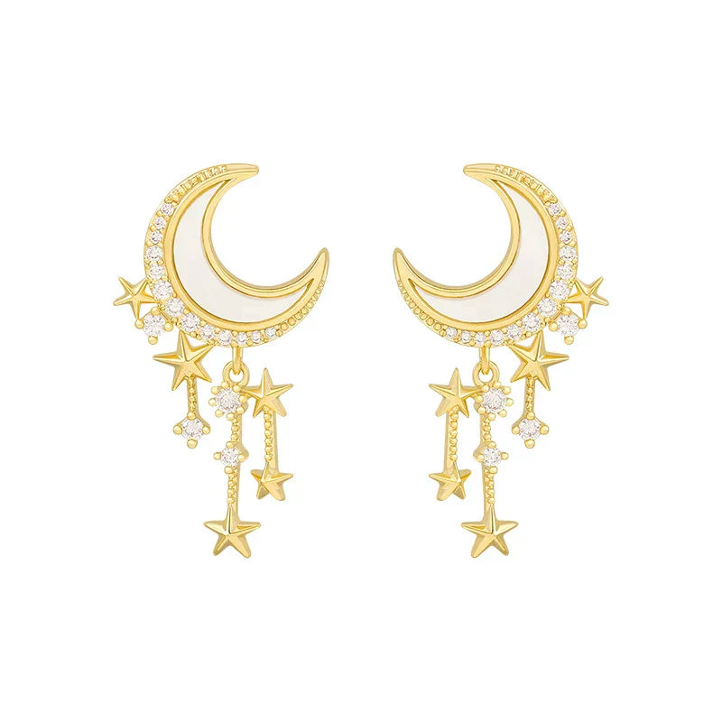 Luxury Moon Shine Earrings