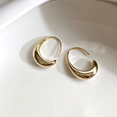 Luxury Gold and Silver Earrings