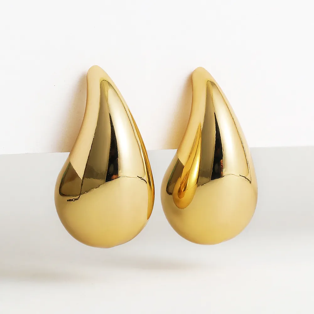 Vintage Golden Drop Earrings