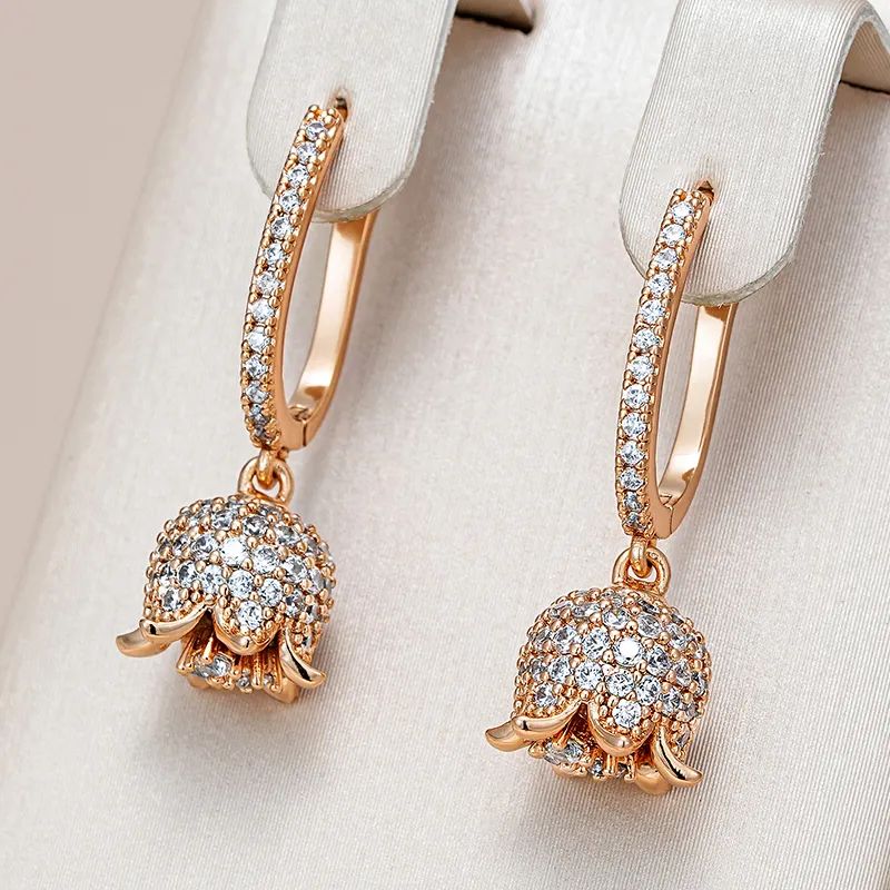 Elegant Shiny Bell Earrings