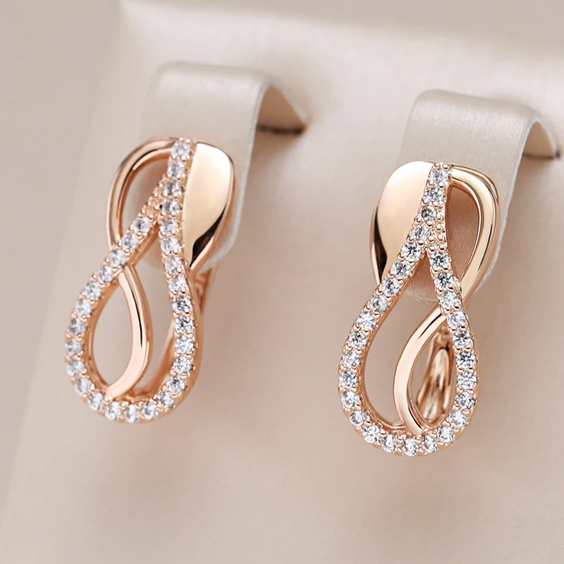 Elegant Bright Hollow Drop Earrings