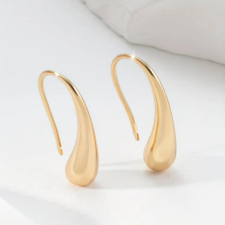 Vintage Golden Drop Earrings